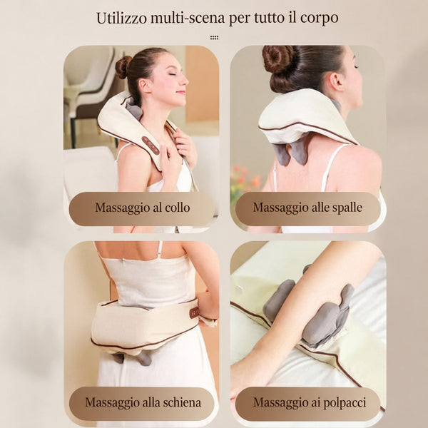 Massaggiatore Cervicale MF artSHOP con Calore